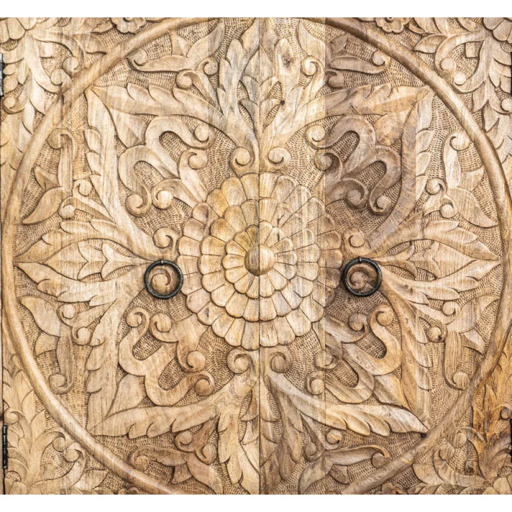 Sideboard with Carved Doors