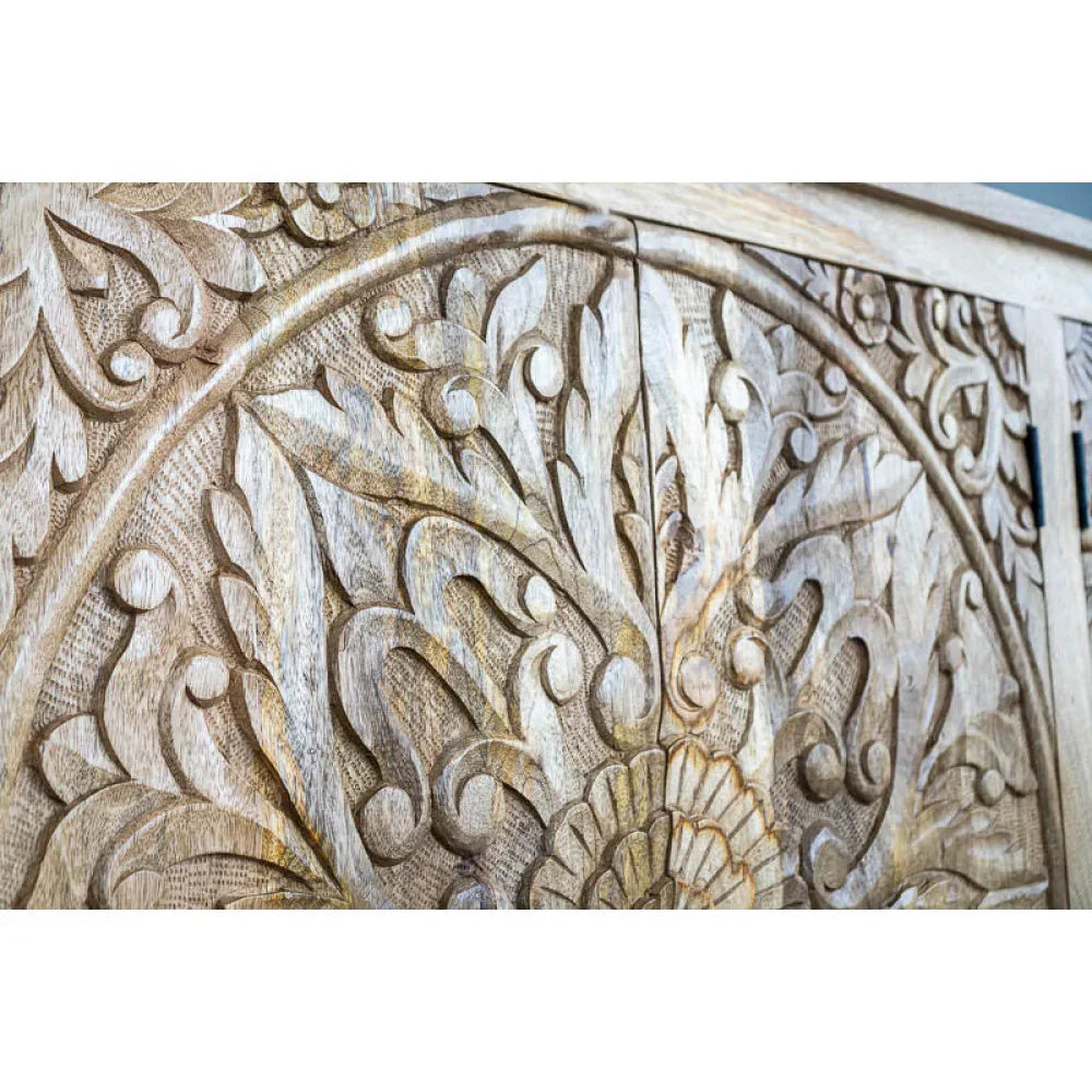 Sideboard with Carved Doors
