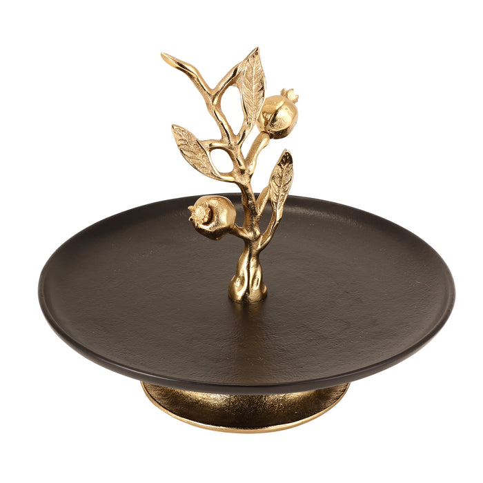 Pomegranate Metal Cake Stand