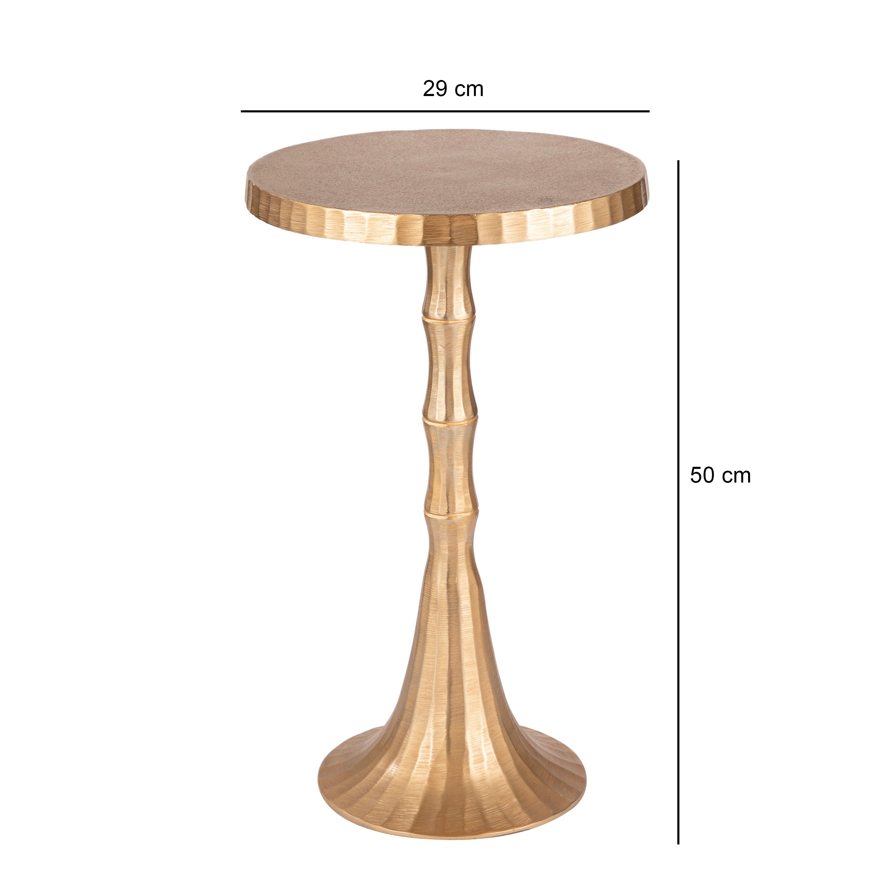 The Regalia Pedestal Side Table