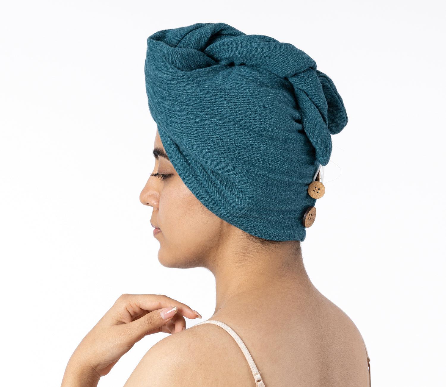 Banana Double Cloth Hair Towel Pack of 1