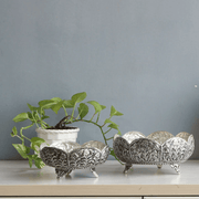 Handmade Silver Urli (Set of 2)