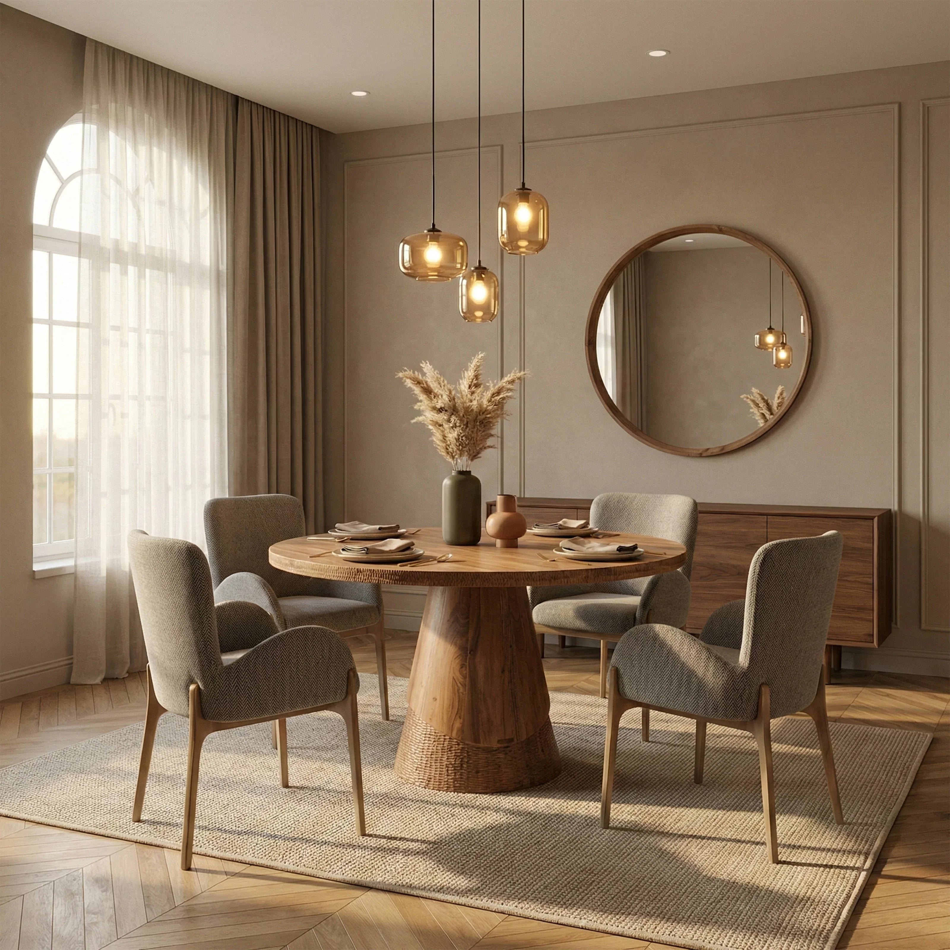 Le Dame Dining Table 4 Seater