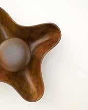 Compass Wall Light | Reclaimed Teak Wood