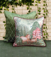 Preetier Pichwai Cushion Cover – 16 x 16