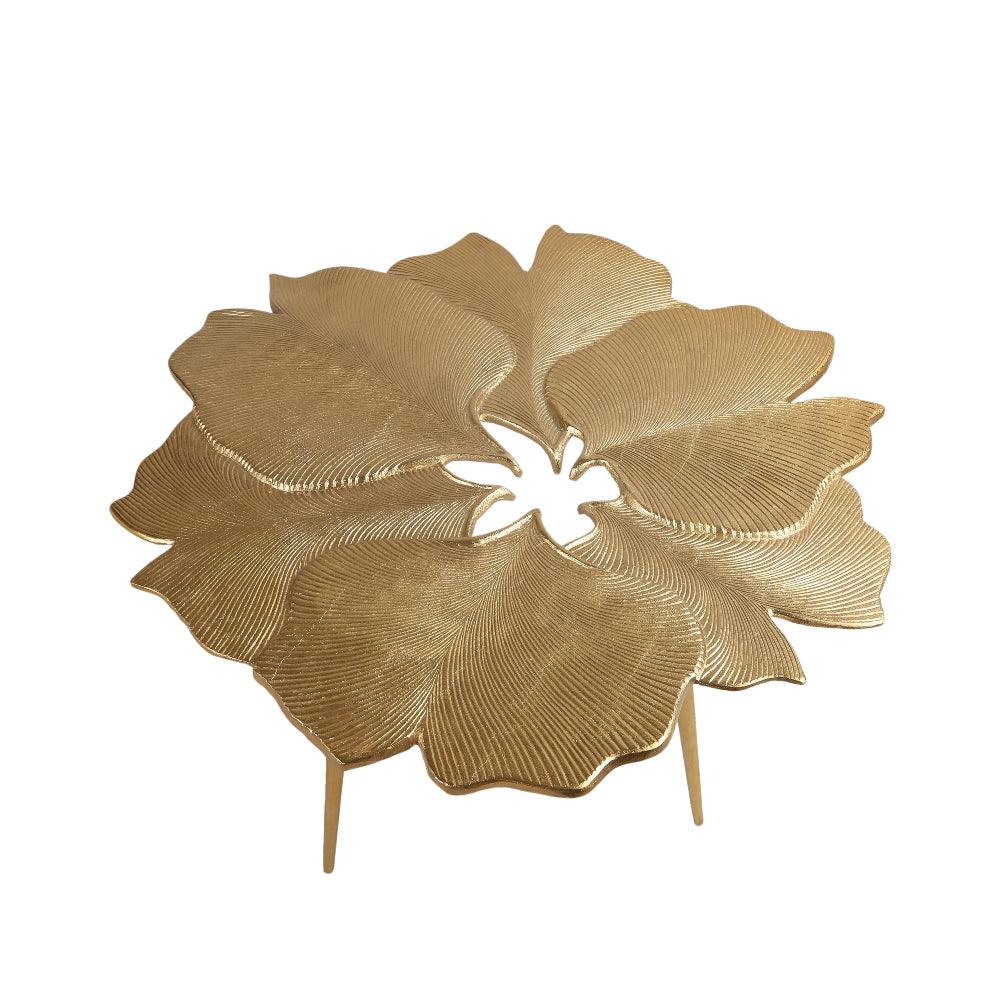 Petals Metal Coffee Table | Designer Center Table for Living Room | Decorative Tea Table
