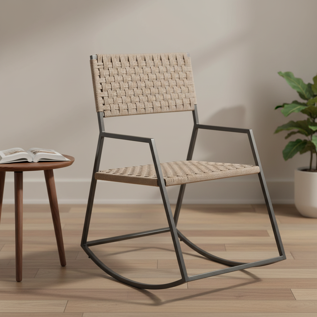 Minicoy Metal Rocking Chair