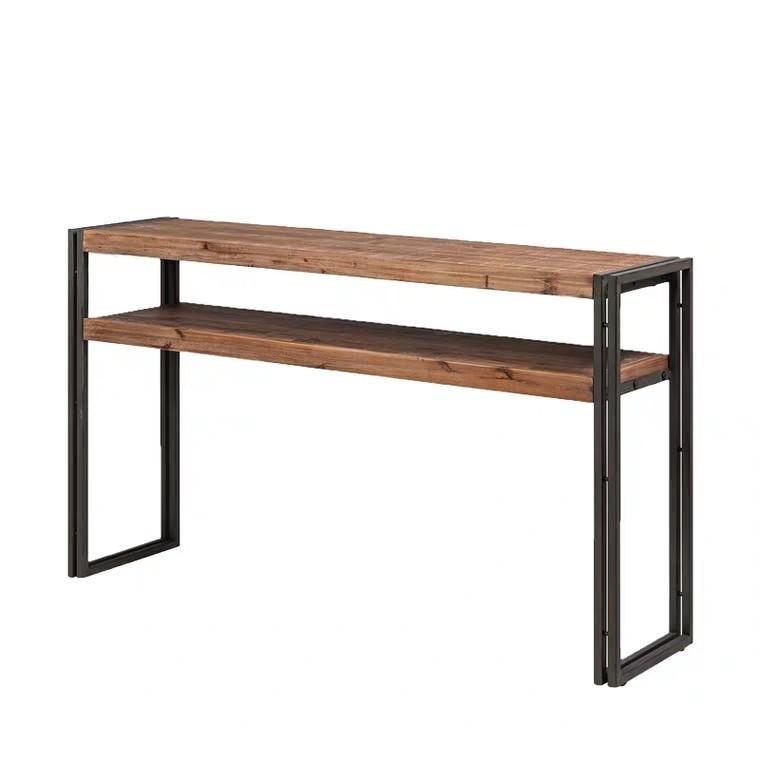 Roman Idustrial Wooden Console Table
