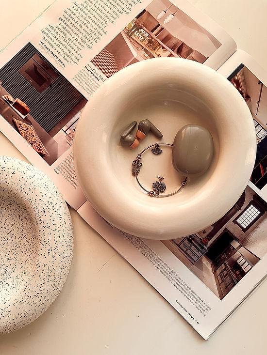 Halo Tray | Concrete