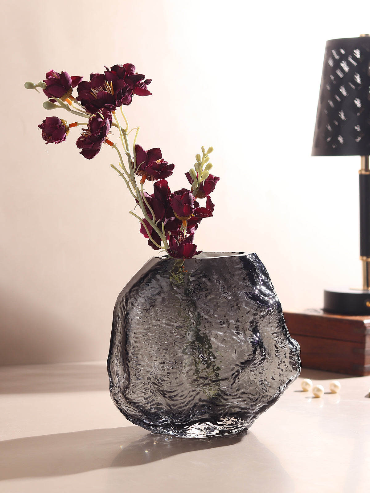 Terra Melt Crystal Vase