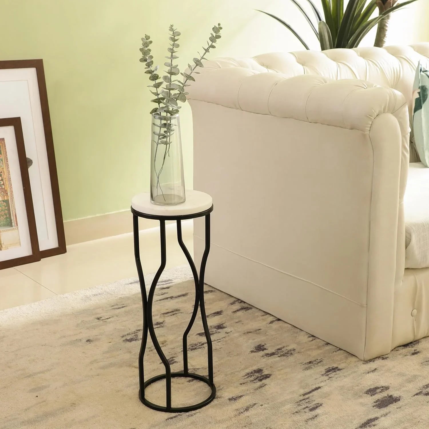 Ivory Eclipse End Table