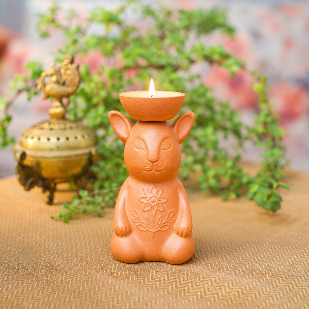 Rabbit Candle