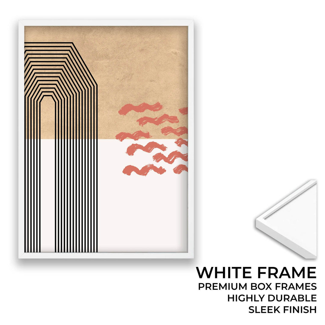 Wavescape Wall Painting