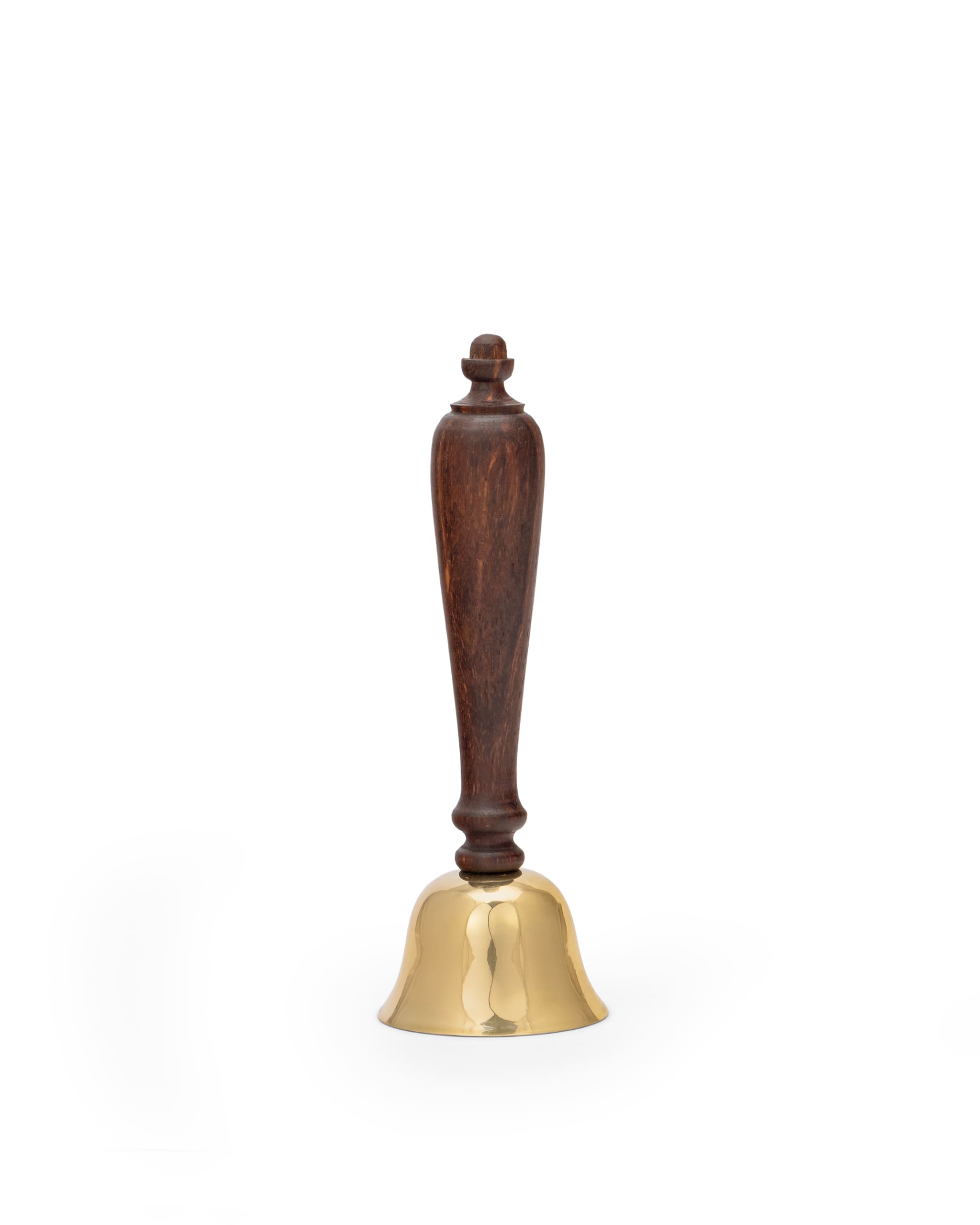 Bell_D3 | Casted Brass And Wood
