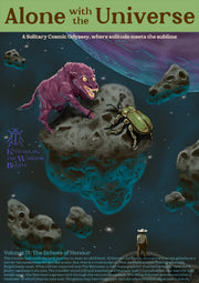 Alone with the universe (volume 3) framed artwork