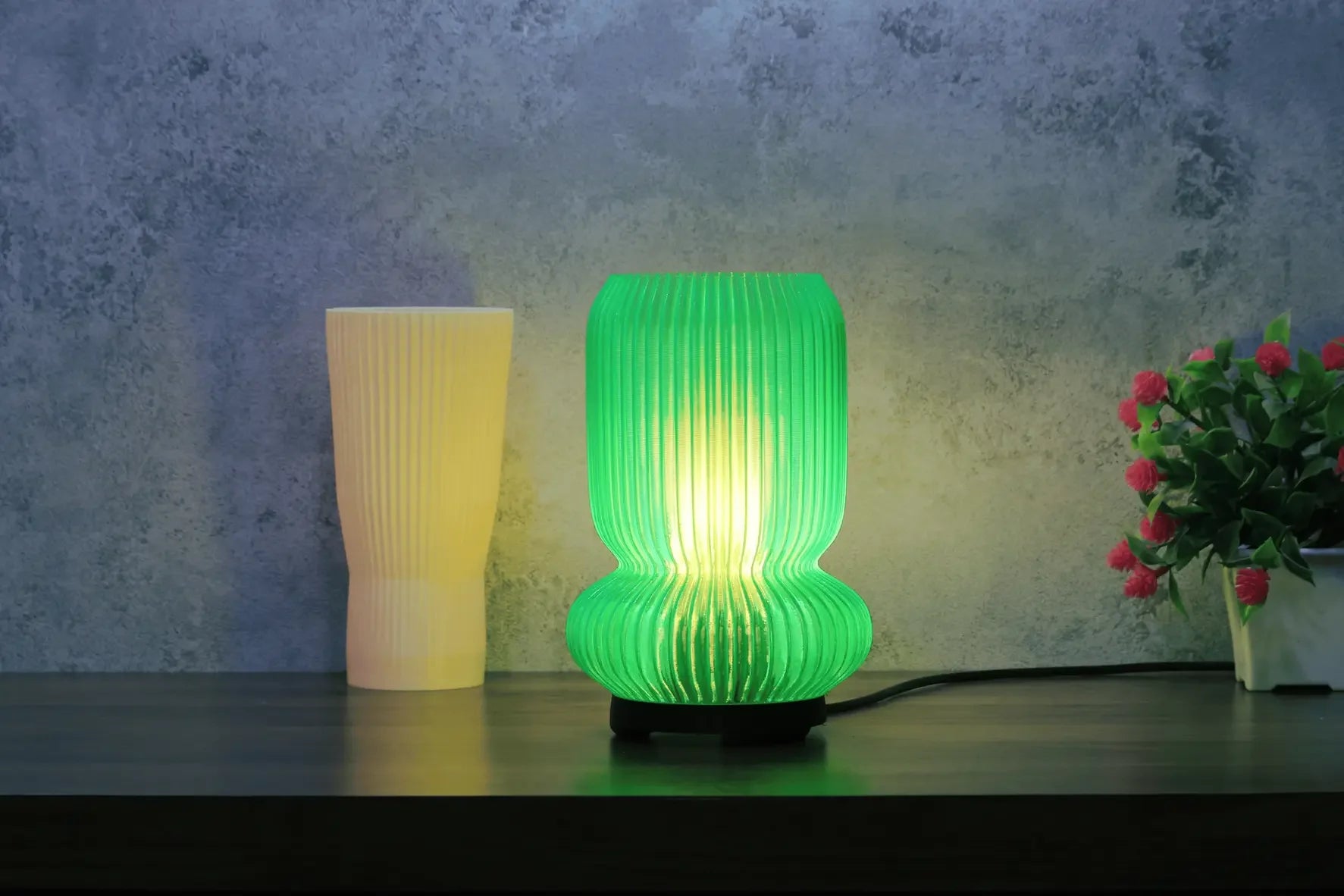 Amber Drift Table Lamp