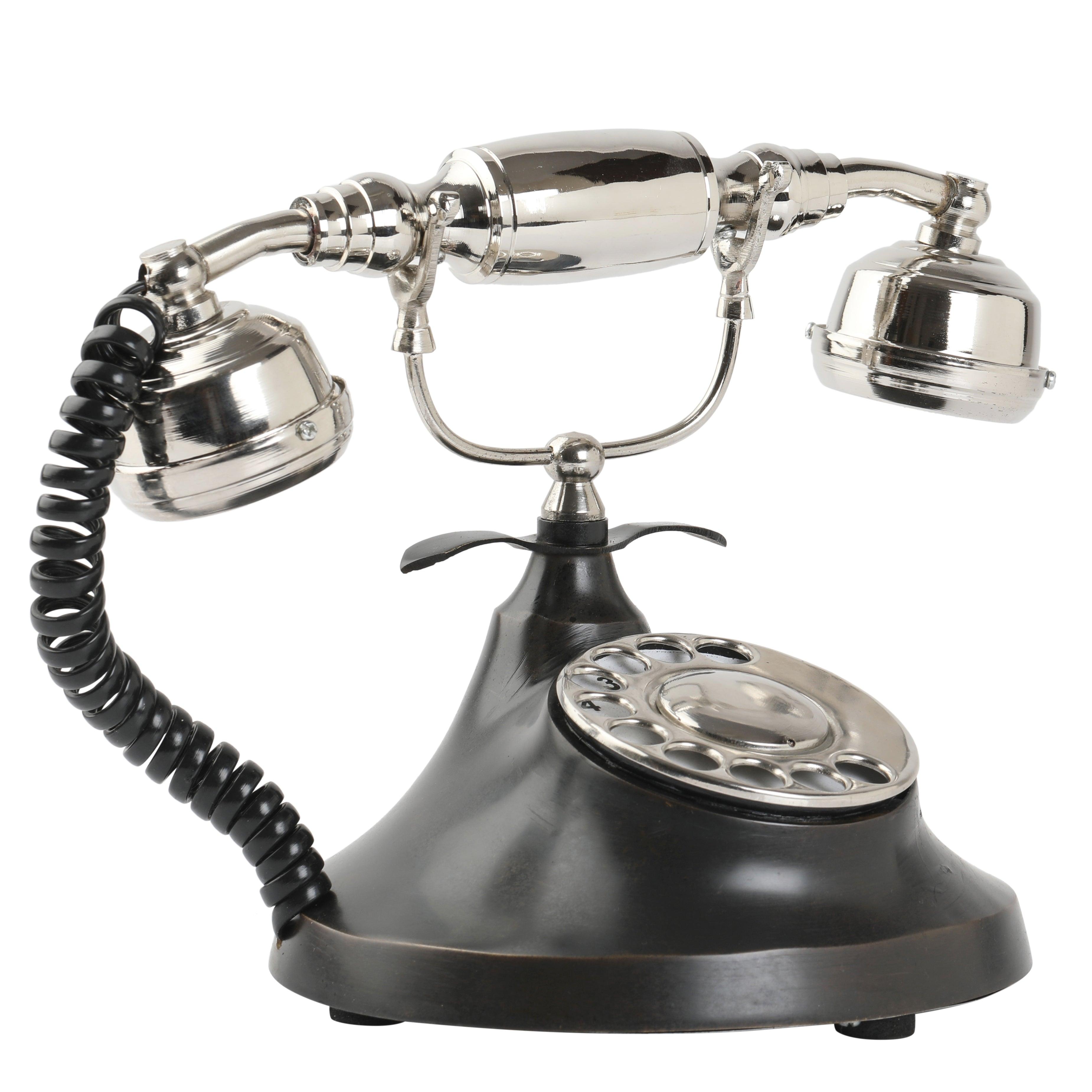 Brass Handcrafted Decorative Telephone