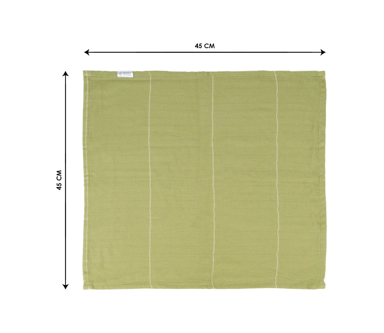 Aloevera Double Cloth Face Towel Pack of 4