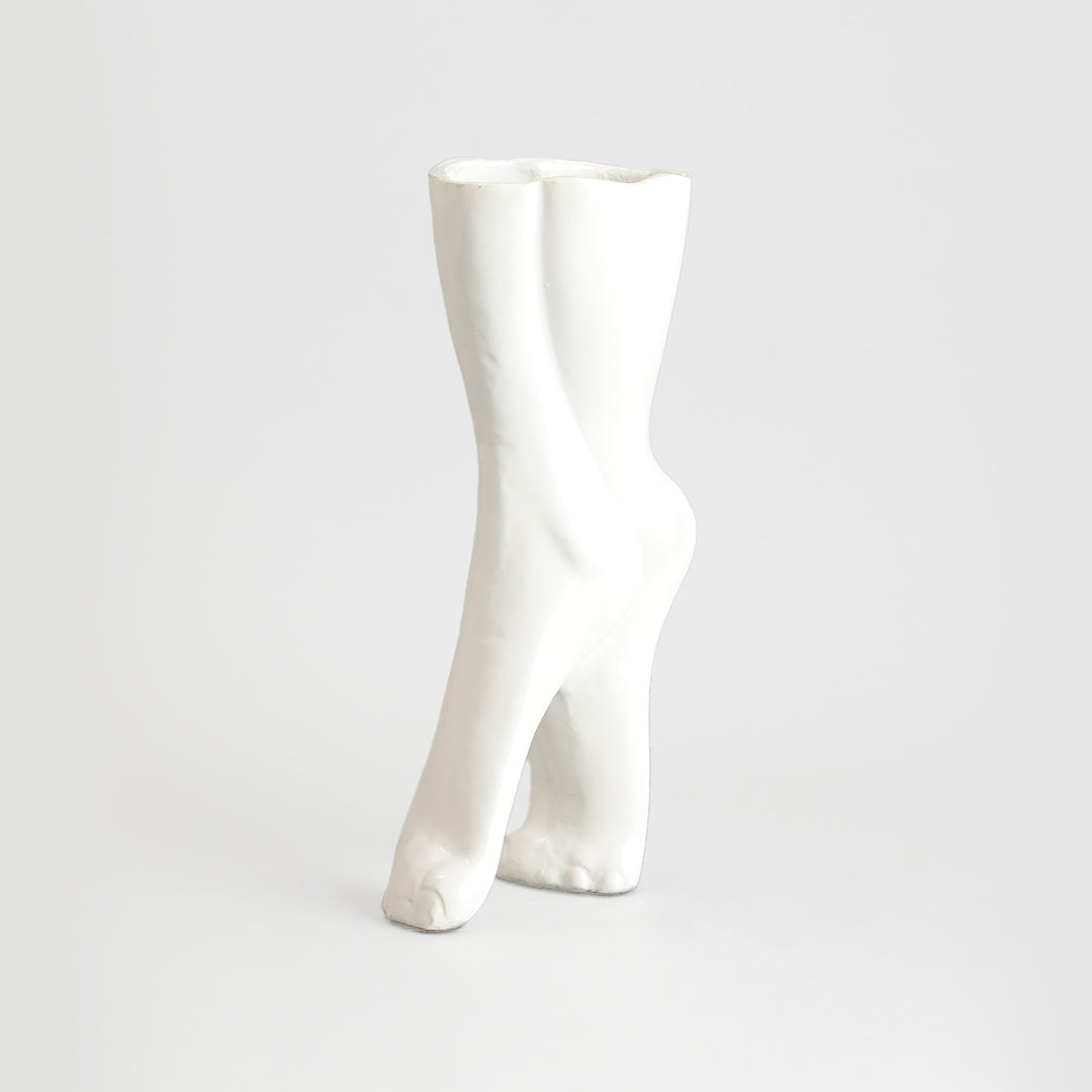 Alba White Vase