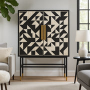 Inlay Storage Cabinet - Kingsley