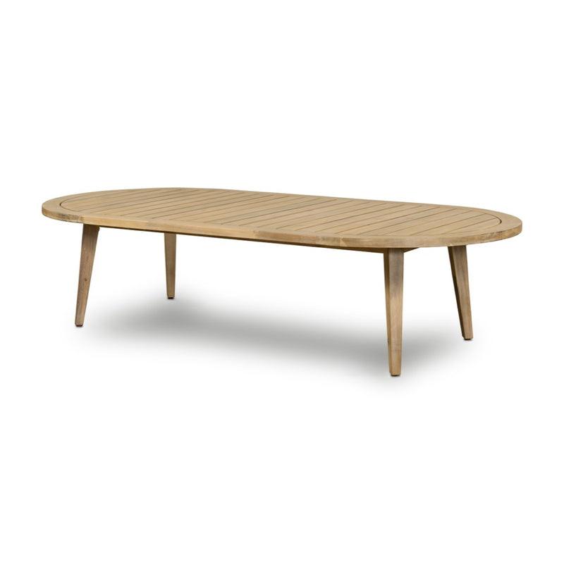 Maximus Ovel Premium Mango Wood Coffee Table for Living Room | Center Table