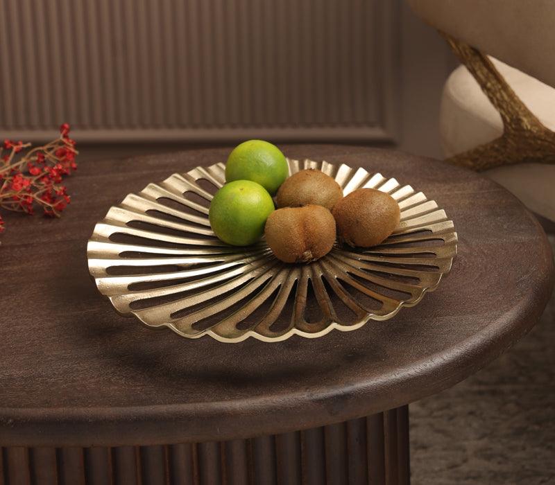 Cynosure Platter | Gold Finished