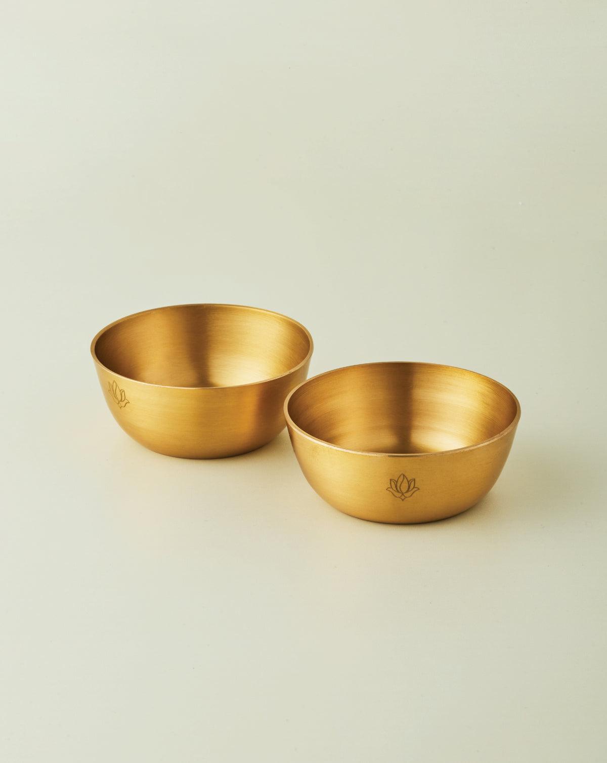 Bahaar Brass Thali Set | Traditional Brass Platter Set | Brass Dinner Set