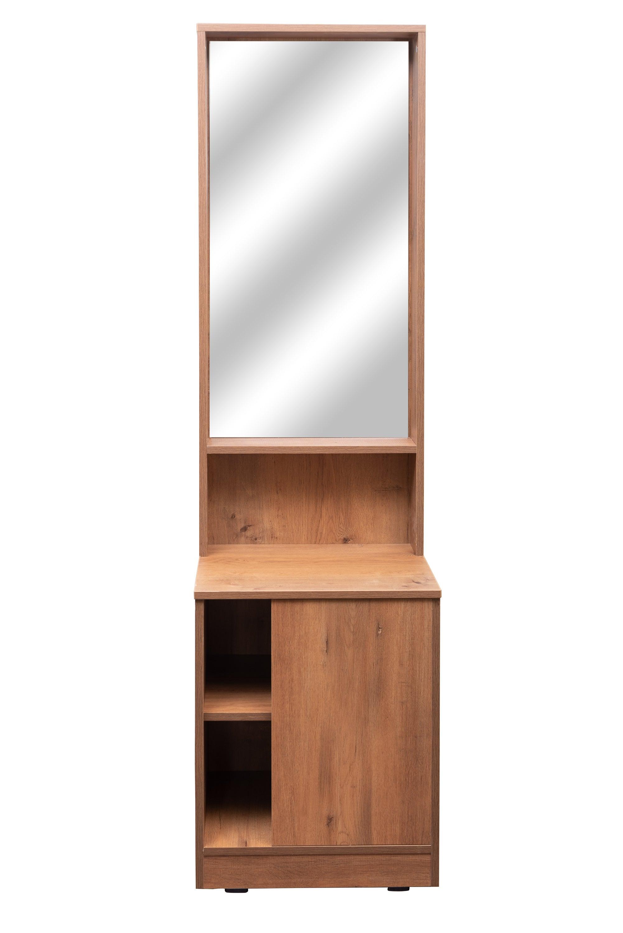 Minion Wooden Dressing Table with Storage | Modern Dressing Table with Mirror