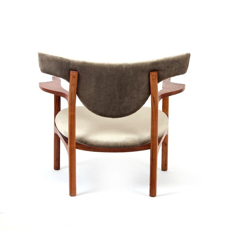Taurus Lounge Chair (Fabric) | Acacia Wood Plywood