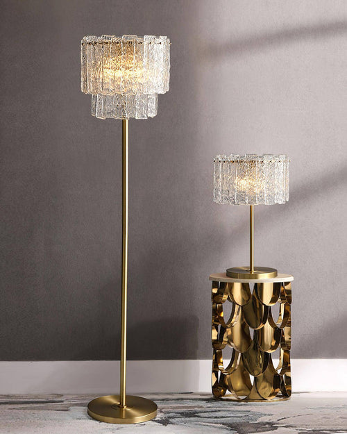 Lumiere Crystal Floor Lamp
