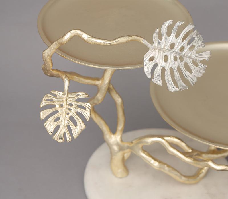 Monstera Leaf Cake Holder