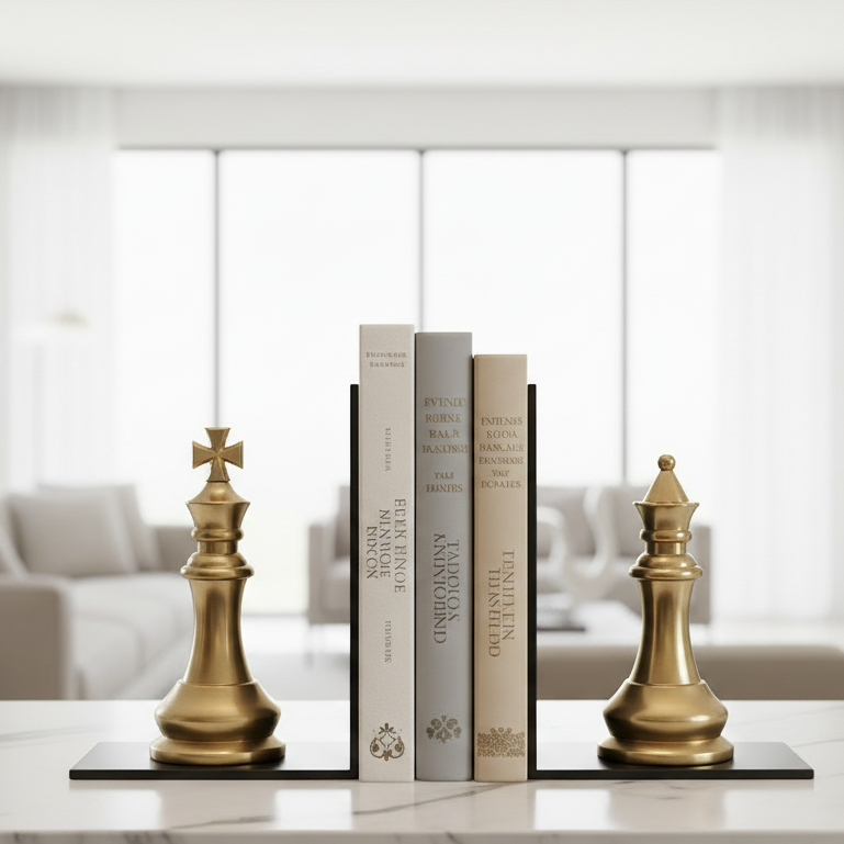 Orlian Bookend in Gold