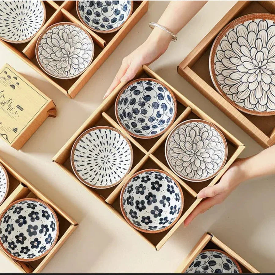 Porcelain Bowls Set, 300 ML Serving Bowls Oven Safe for Dining