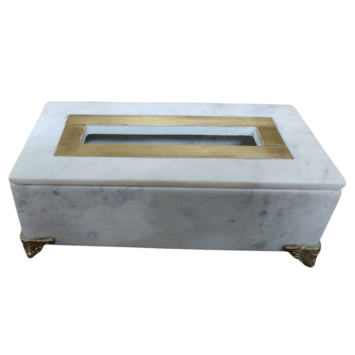 Marbella – Luxe Marble Tissue Box