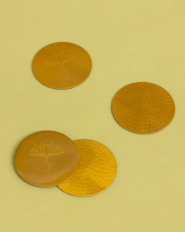 Bahaar Padma Coaster - Set of 4