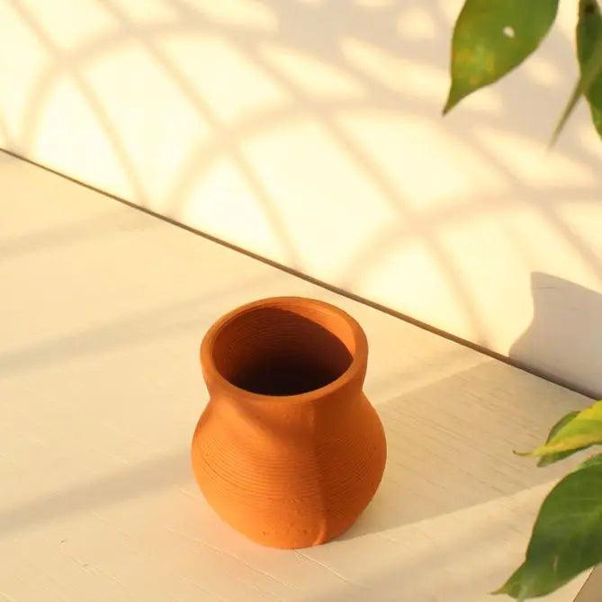 Mini Matka Vase | Terracotta