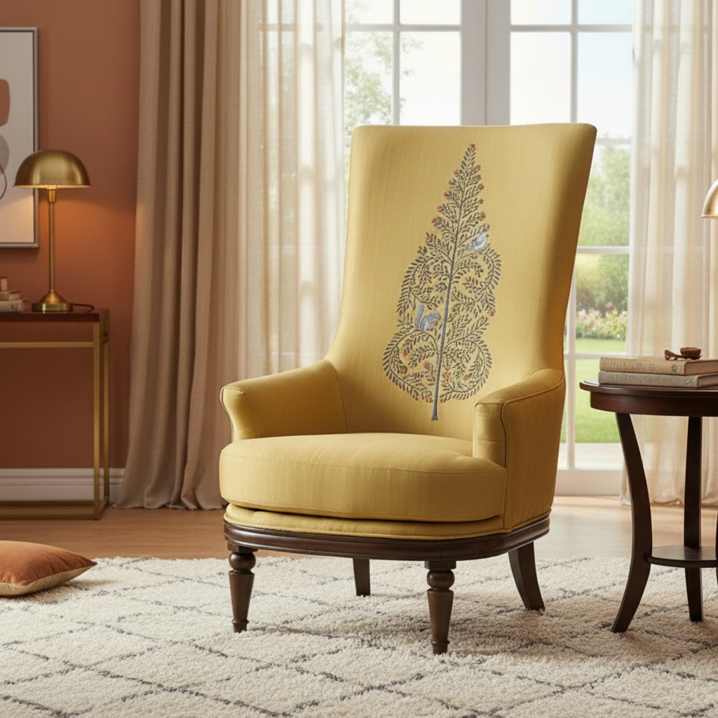 Tree of Life High Back Chair
