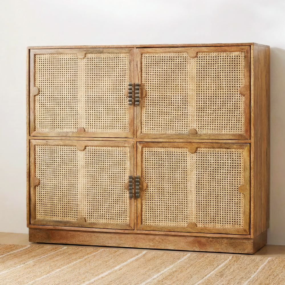 Carter Large Cabinet | Sofa Side Table for Home Decor