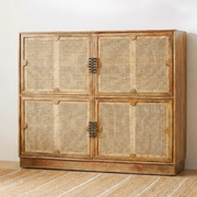 Carter Large Cabinet | Sofa Side Table for Home Decor
