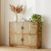 Carter Large Cabinet | Sofa Side Table for Home Decor