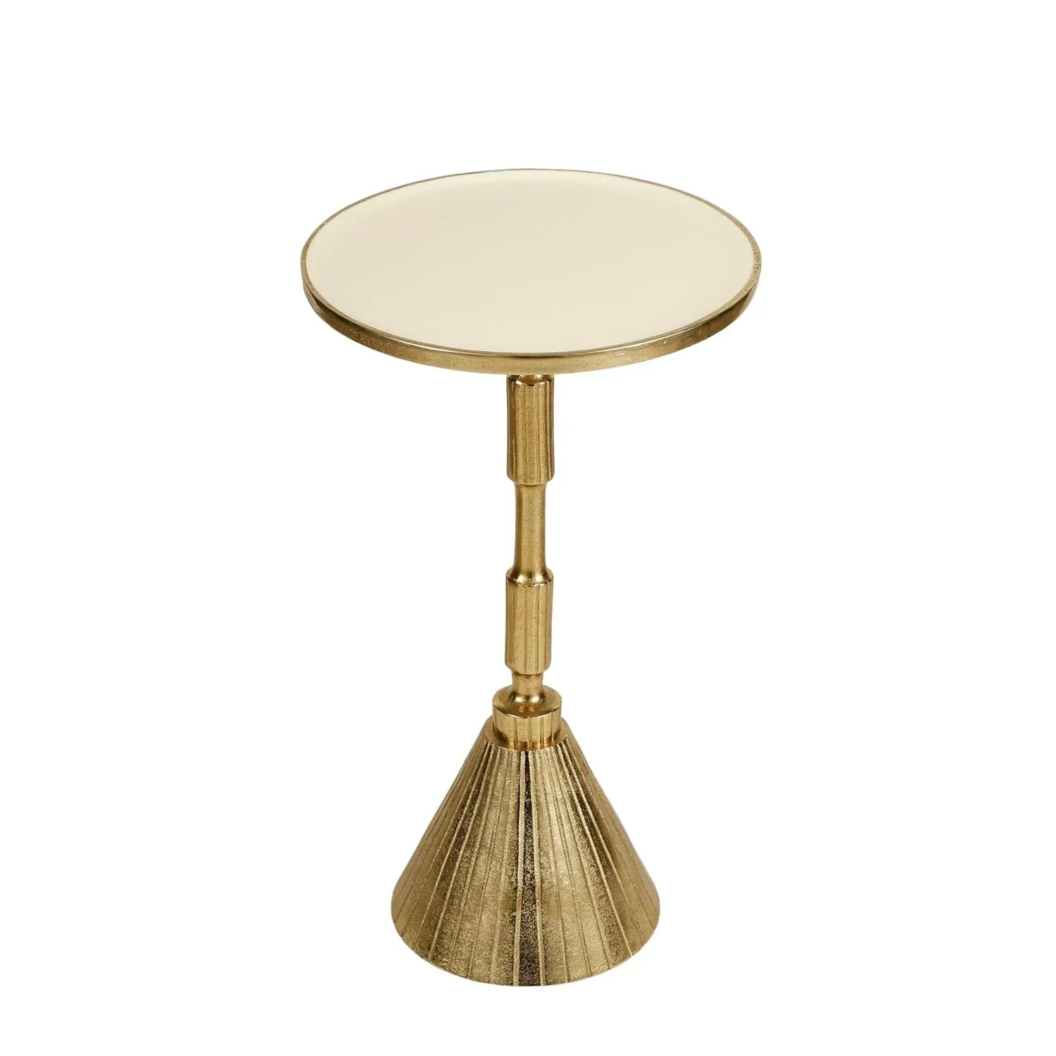 Flute Table | Gold