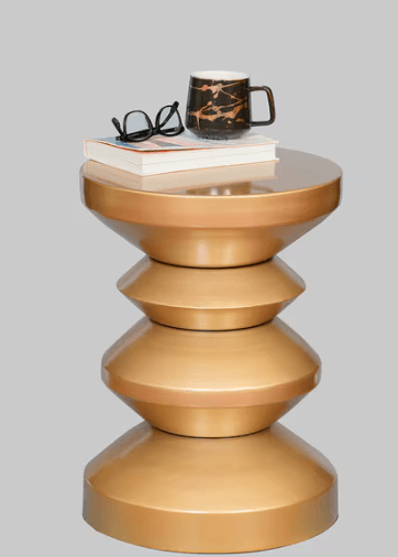 Gold Caesar Side Table