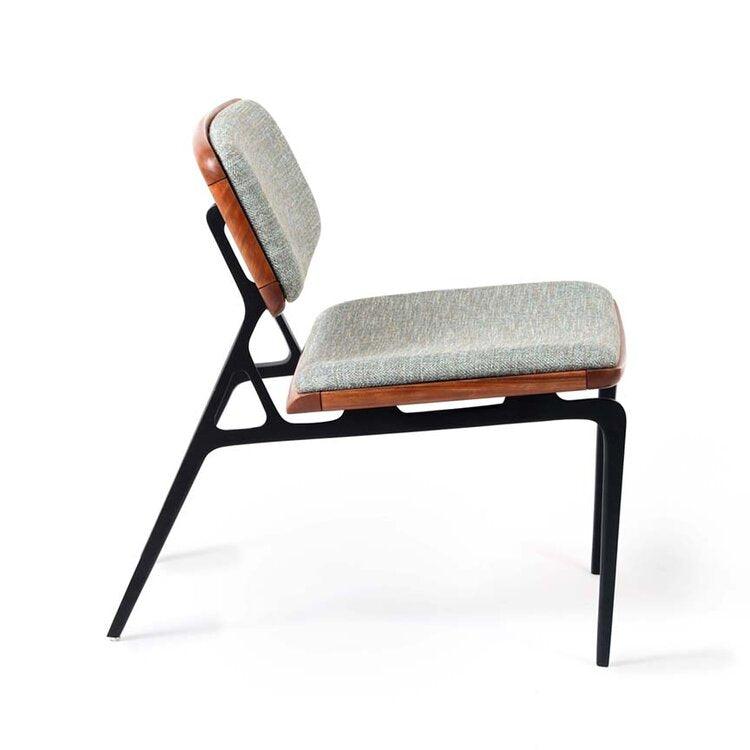 Asan Chair | Acacia Wood ,Cast Aluminum ,Solid Surface