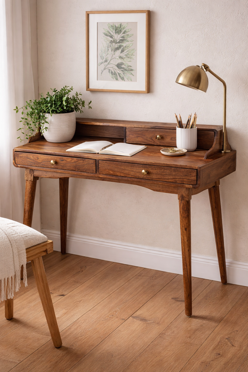 Turner Desk | Sheesham Wood