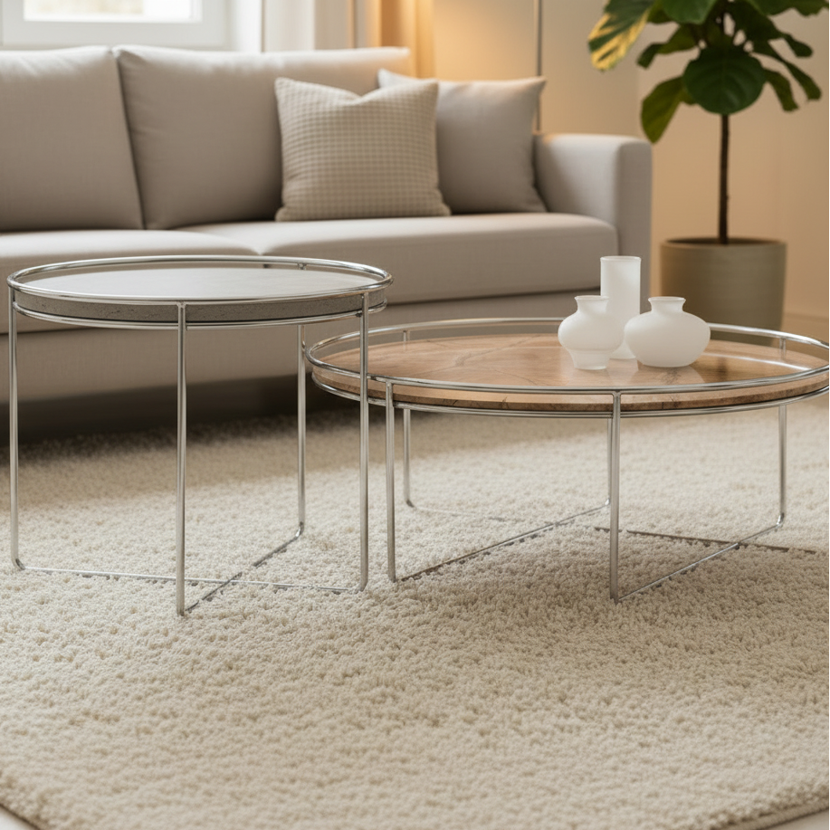 Offset Center Table