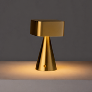 Chrome Portable Lamp