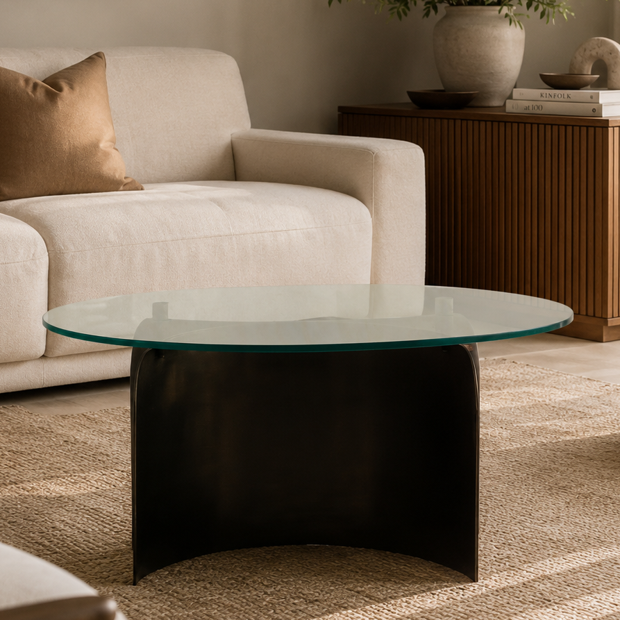 Solace Modern Coffee Table for Living Room | Modern Center Table