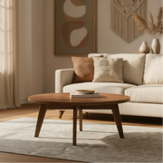 Ringbud Center Table | Wooden Coffee Table for Living Room | Tea Table