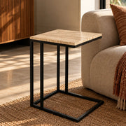 Marble C Side Table | Small Table for Living Room | Sofa Side Table | End Table