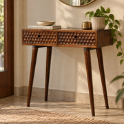 Torun Console Table | Solid Mango Wood Entryway Table